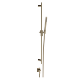 Gessi Inverso Rigato barre de douche avec raccordement d'eau et douchette 73541